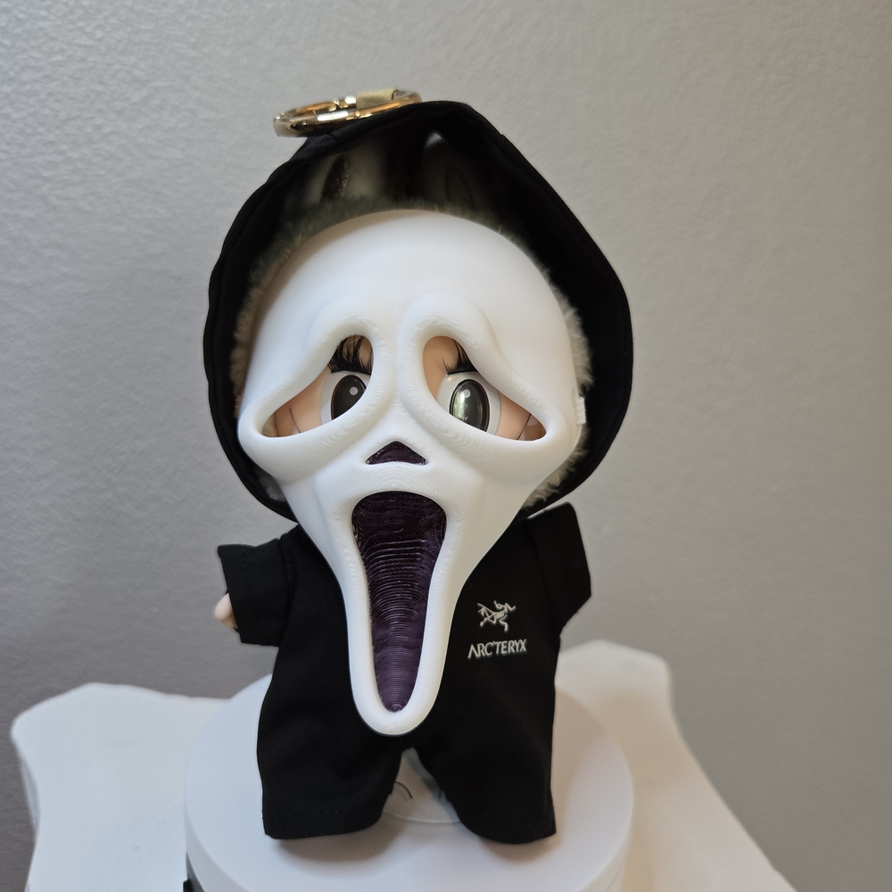 Clothing For Labubu  Costume Jumpsuit With Mask.